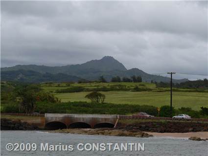 Mount Kahili from Kukuiula Harbor