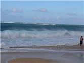 Surf at Ha'ena Beach