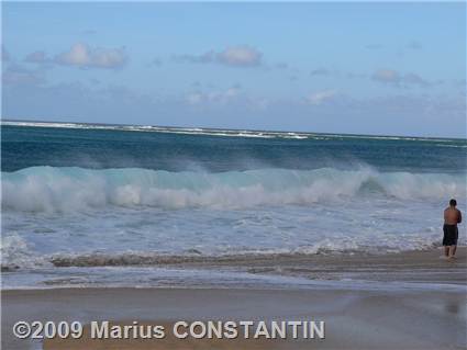 Surf at Ha'ena Beach