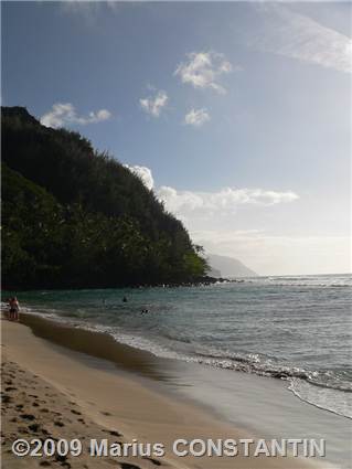 Napali Coast from Ke'e Beach