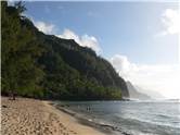 Napali Coast from Ke'e Beach