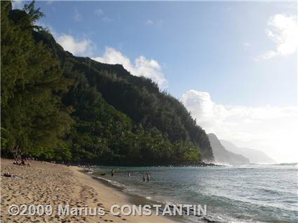 Napali Coast from Ke'e Beach