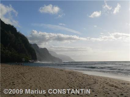 Napali Coast from Ke'e Beach