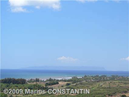 Ni'ihau island as seen from Waimea