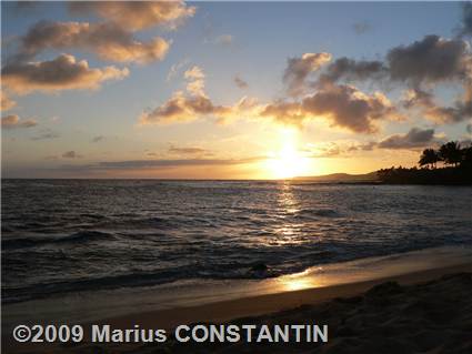 Sunset at Poipu Beach