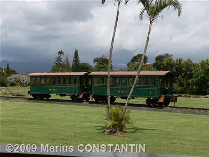 Railroad at Kilohana Plantation