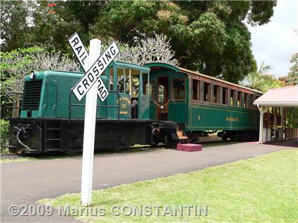 Railroad at Kilohana Plantation