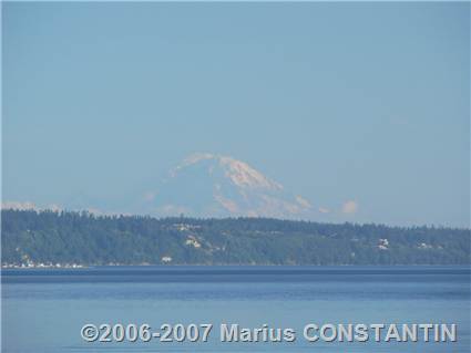 Mount Rainier de la Fort Casey