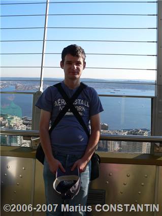 Marius in Space Needle