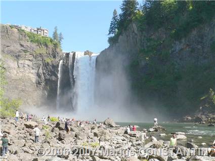 Snoqualmie Falls - just near the river