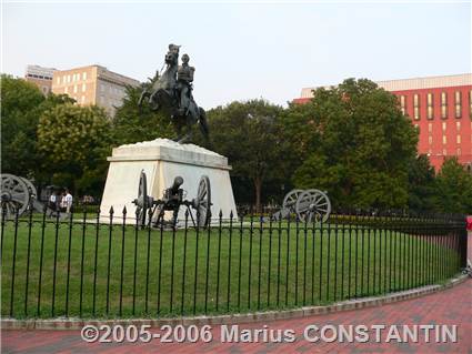 Statuia lui Jackson - In fata White House