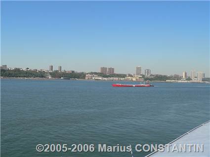 Hudson River - se vede New Jersey