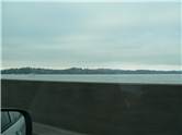 Lake Washington from the Evergreeen Point bridge