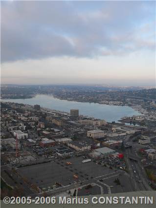 Lake Union from Space Needle